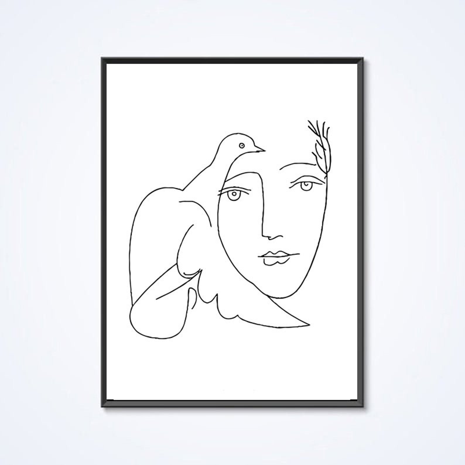 Пабло пикассо картина женщина с веером