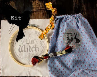 Village Witch Embroidery Kit
