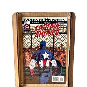 Eco-Friendly Comic Book Storage Box with Captain America #22 Comic