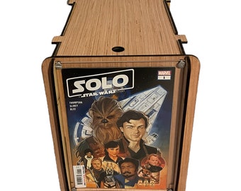 Marvel Comic's Star Wars: Solo Adaptation #1 - PLUS Comic Book Storage & Display Box What a Great Gift for Your Favorite Comic Collector