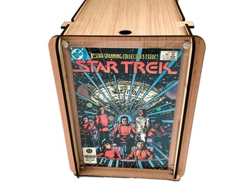 Vintage DC Star Trek Comic #1 Plus Original Romany House Comic Storage & Display Box  - Great Gift for Your Favorite Trekkie