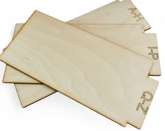 Vinyl Record Storage Box Dividers - Set of Three