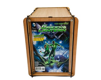 Comic Box PLUS Green Lantern #8 New 52 Comic - Perfect Storage for Comic Collector Plus Great Comic Book