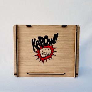 KaPow Comic Storage Box Stackable Storage Perfect for Dorm Room, Studio or Apartment Great Gift for Comic Collector image 1