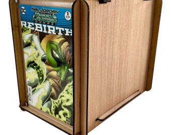 Comic Box PLUS DC's Hal Jordan & the Green Lantern Corps in Rebirth #1  - Perfect Storage Solution for Comic Collector and a Great Gift!
