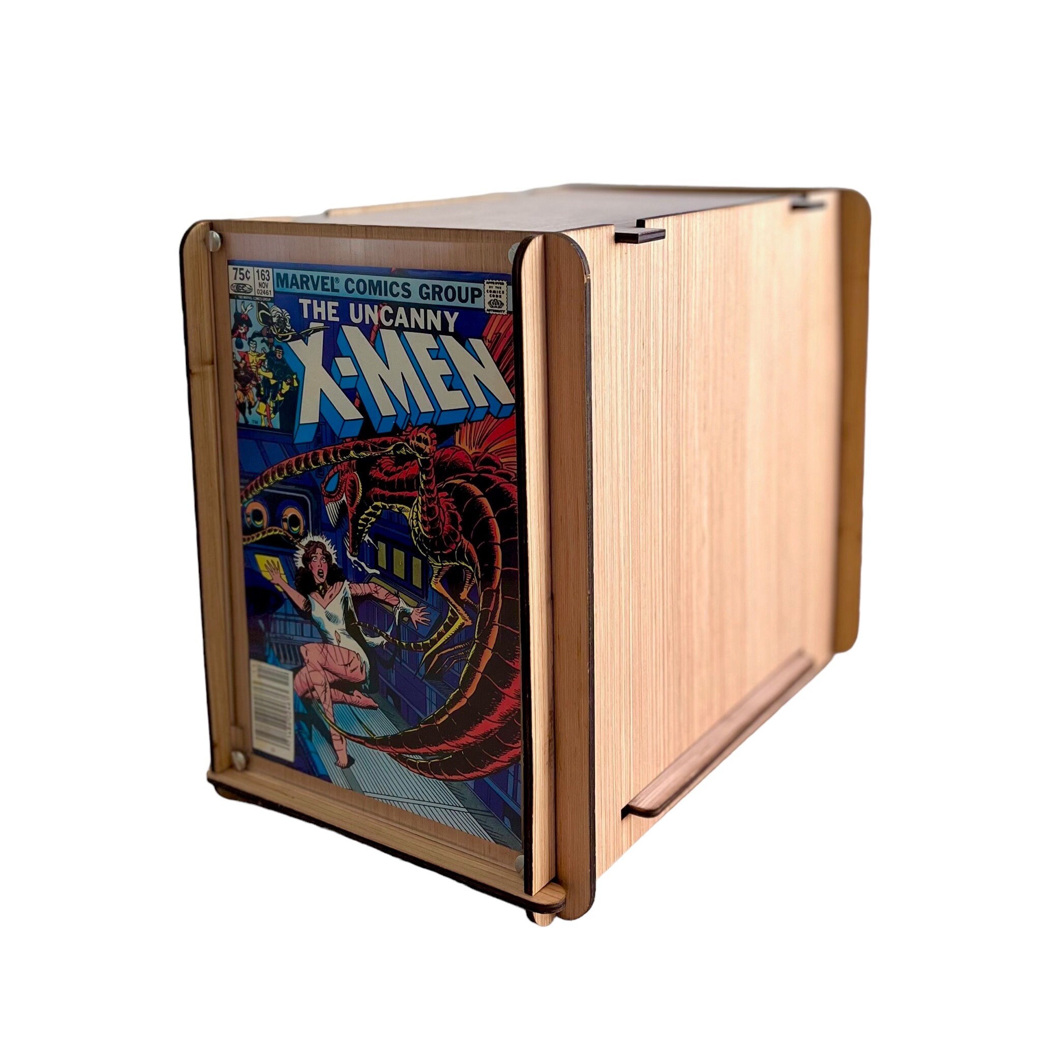 The Uncanny X-Men 90's by Jim Lee - Large Comic Book Hard Storage Box Chest  MDF