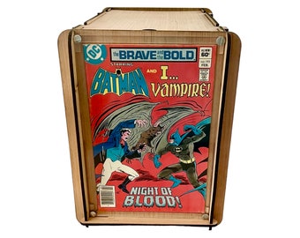 Perfect Gift for a Batman Fan - Great Comic - Batman and I Vampire PLUS Romany House Original Comic Storage Box.  Spooooky!