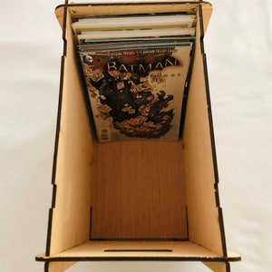 KaPow Comic Storage Box Stackable Storage Perfect for Dorm Room, Studio or Apartment Great Gift for Comic Collector image 7