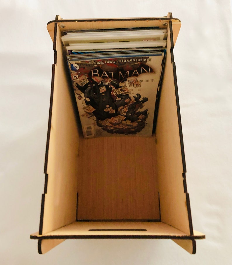 KaPow Comic Storage Box Stackable Storage Perfect for Dorm Room, Studio or Apartment Great Gift for Comic Collector image 7