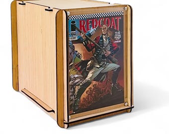 Redcoat #1 The Premier Issue Plus Caja de almacenamiento y exhibición de cómics