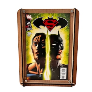 Romany House Original Comic Aufbewahrungs- / Display Box PLUS DCs Superman/Batman # 53 Comic-Buch - Was für ein Angebot!