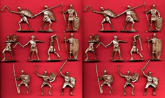 El Cid Medieval Foot Knights 60mm Toy 