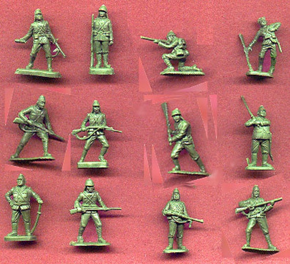 pink toy soldiers