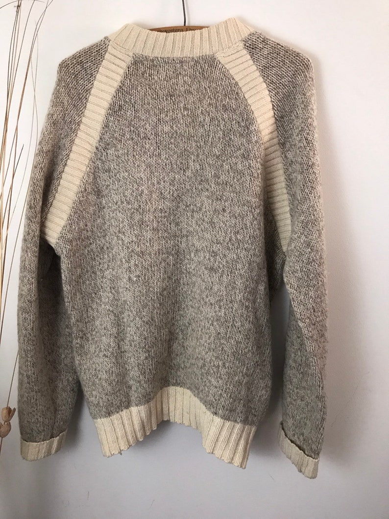 Vintage Winona Knits Minnesota Woolen Mill Wool Sweater Jacket Etsy