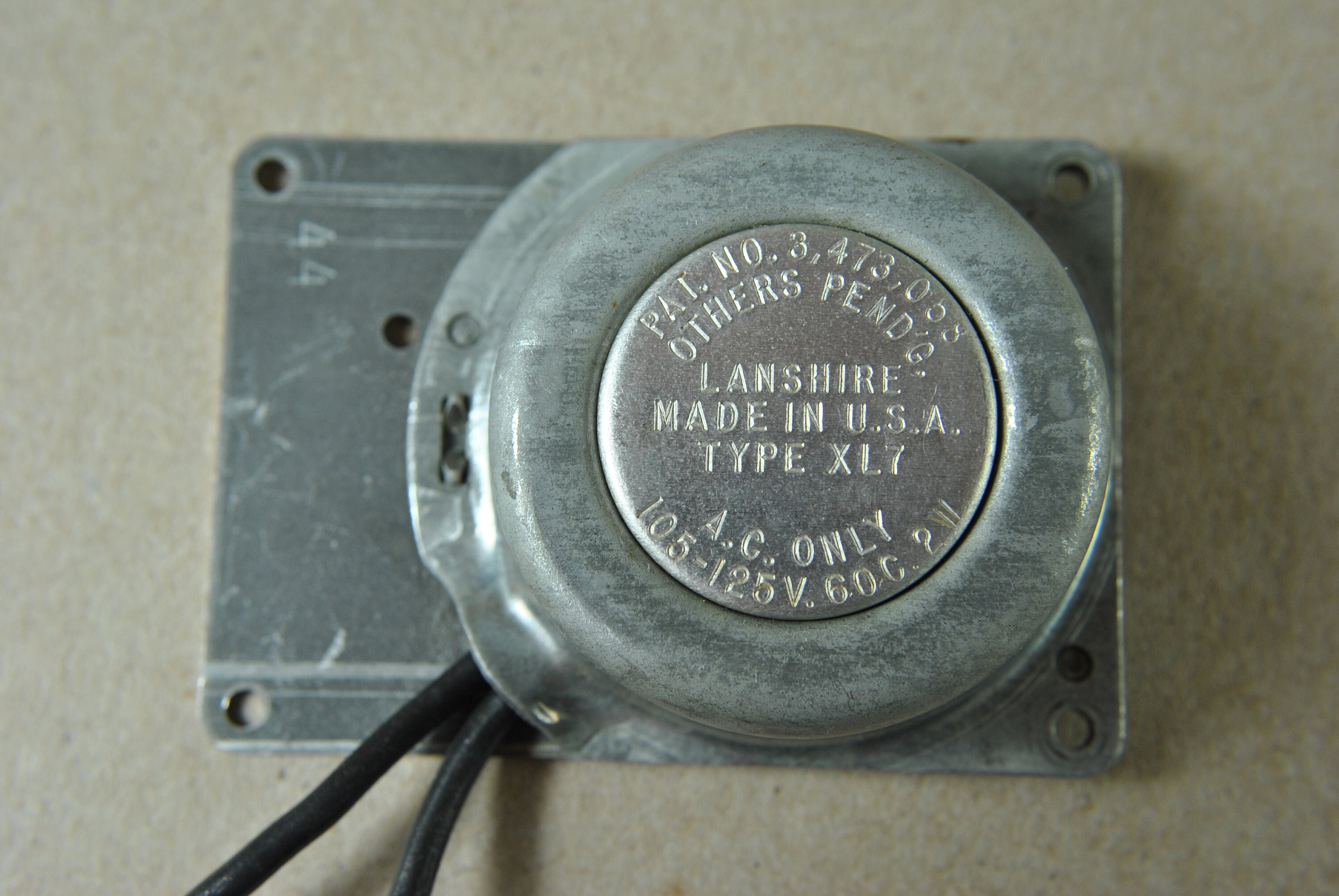 Gear Lanshire Xl7 Clock Motor Replacement Lanshire Type XL7 Clock