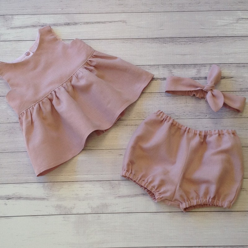 Linen Baby Clothes - Etsy