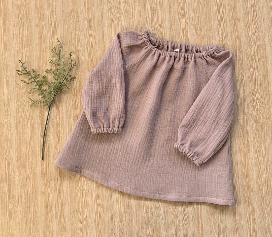 Double Gauze Baby Clothes Blouse Colour Choices Australian Etsy