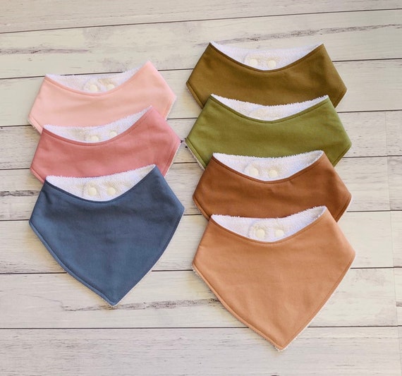 plain dribble bibs