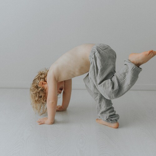 Linen Pants Jules for Kids - Etsy Australia