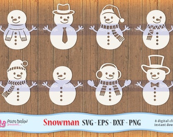 Snowman Svg Etsy