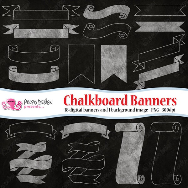 Chalkboard Ribbon Etsy