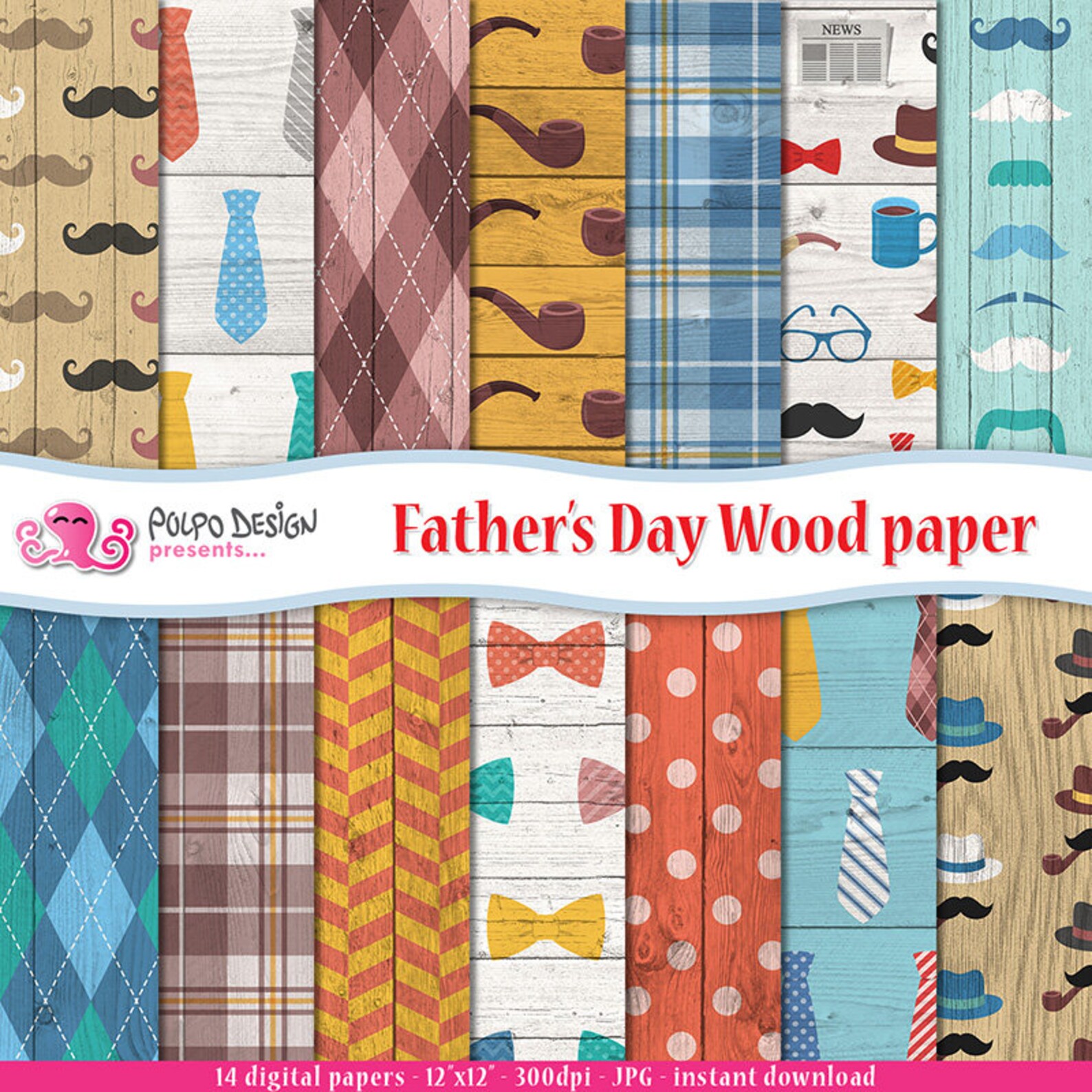 Father's Day Wood Digital Paper. Happy Fathers Day Pattern, Dad ...