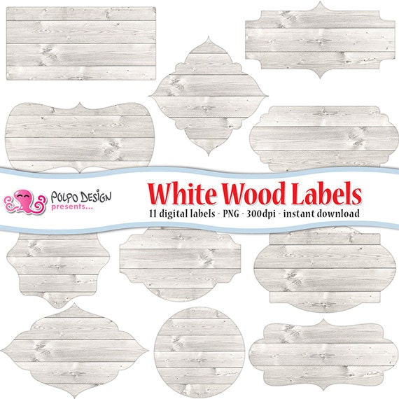 white wood digital labels clip art commercial personal use labels transparent