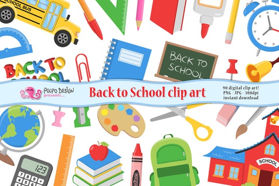 Art Supplies Clipart, Art Class Clip Art, Clipart for Teachers, Commercial  Use Clipart, Classroom Clipart, School Supplies Clipart PNG -  Norway