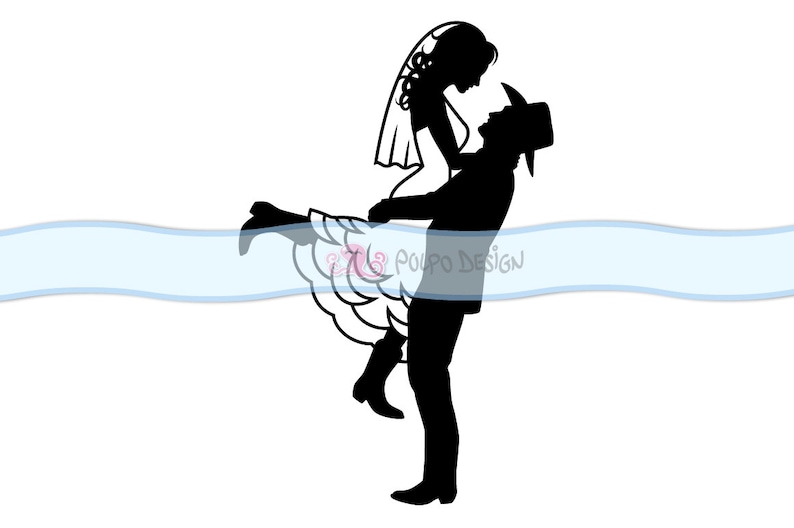 Country Bride and Groom SVG. Wedding Svg Eps Dxf Png.vector Files Ideal ...