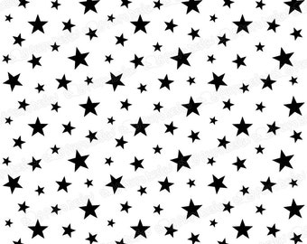 Stars Seamless Pattern SVG, Eps and Png. Vector files ideal for cutting machines such as Silhouette Studio Cameo, Cricut, ScanNCut etc.
