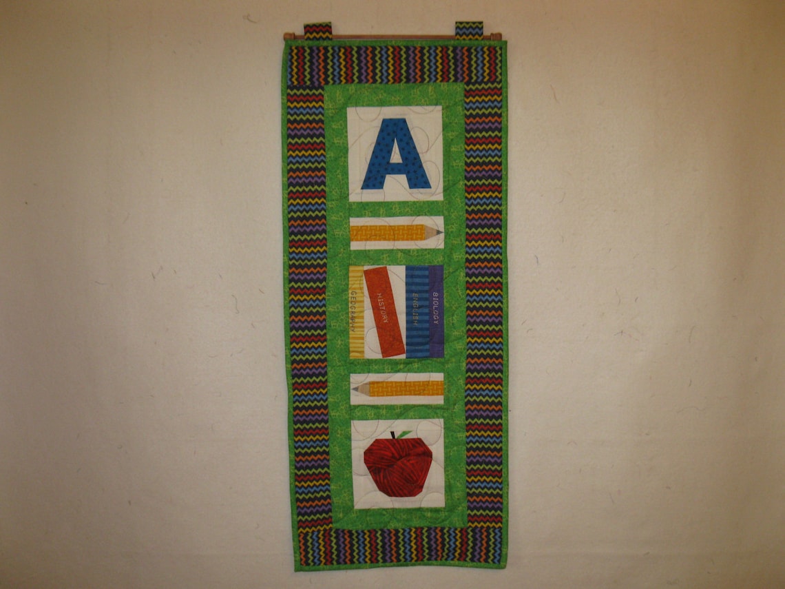 School Wall Hanging Etsy