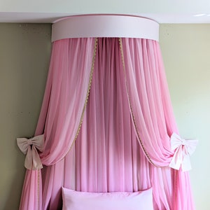 Princess canopy in different styles and colors (W45"H110")