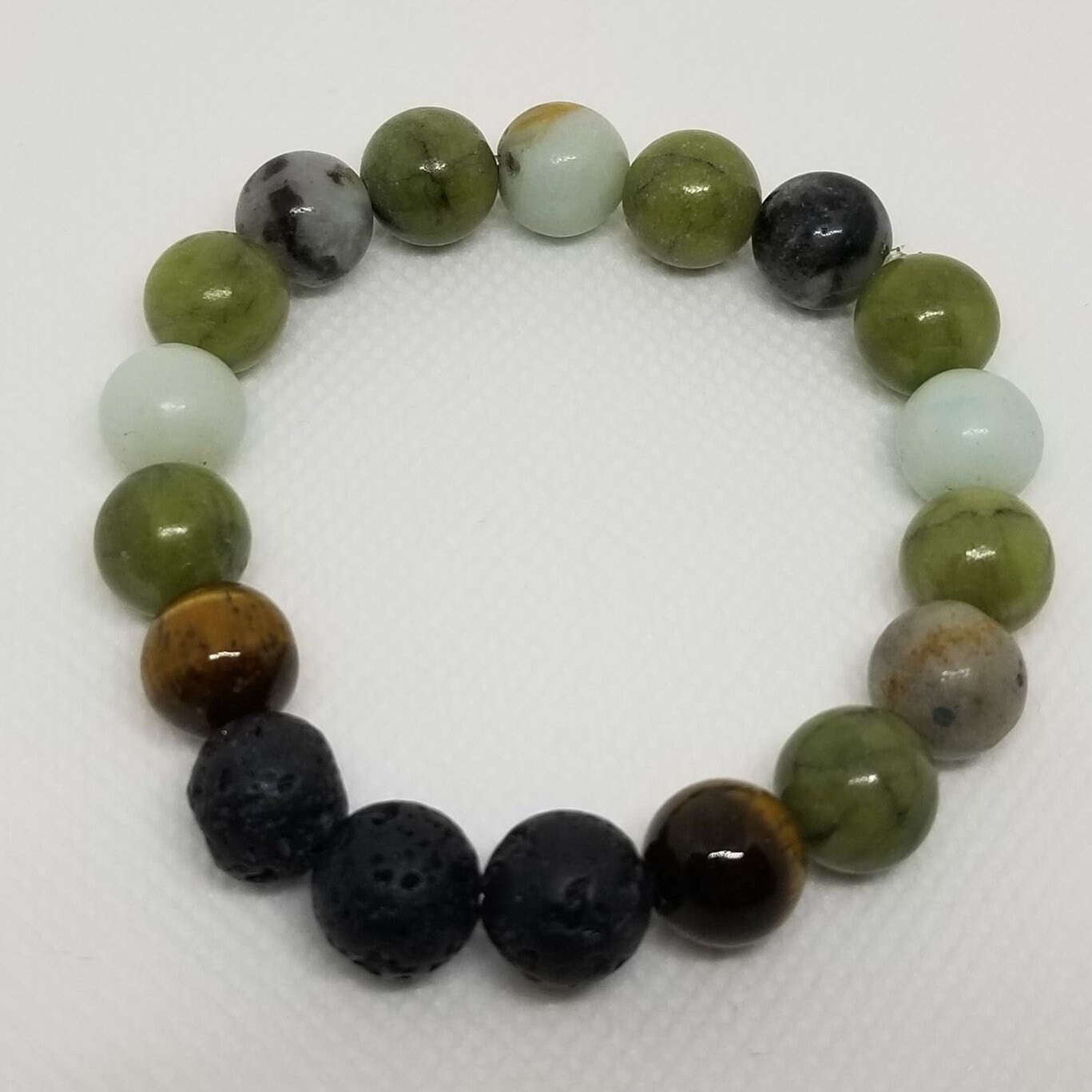Snake Eyes Gemstone Aromatherapy Bracelet Etsy