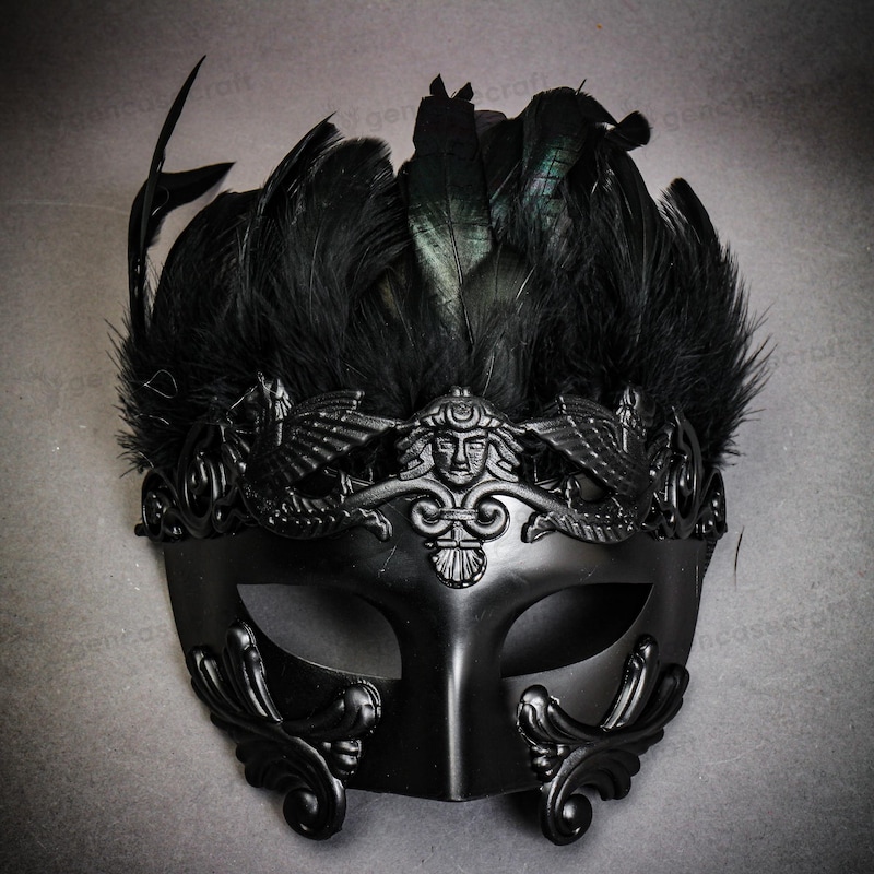 Buy Phantom of Opera Black Silver Musical Masquerade Mask Online