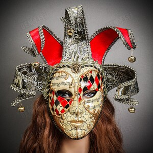 red mardi gras costume