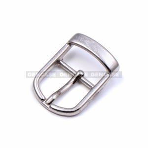 16mm U-Shaped Metal Buckle For Belt, Strap, Purse, Shoes, and Clothing Assoriess - Silver (10 Pcs)