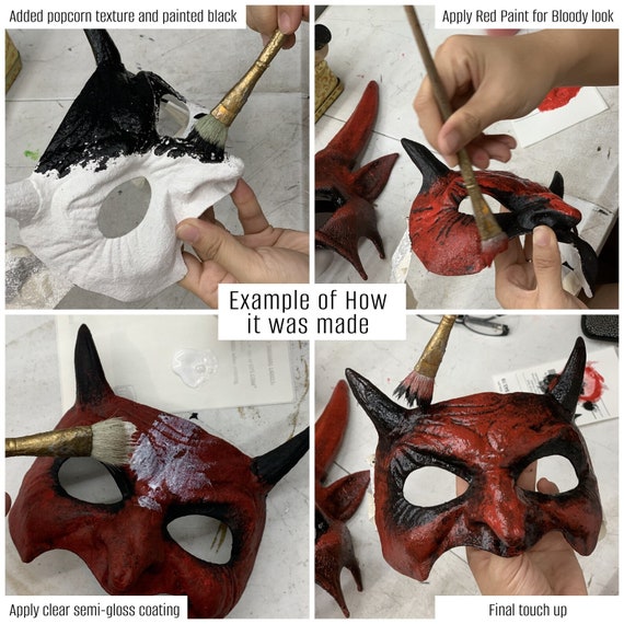 Devil Masquerade Red Eyemask, Red Eyemask