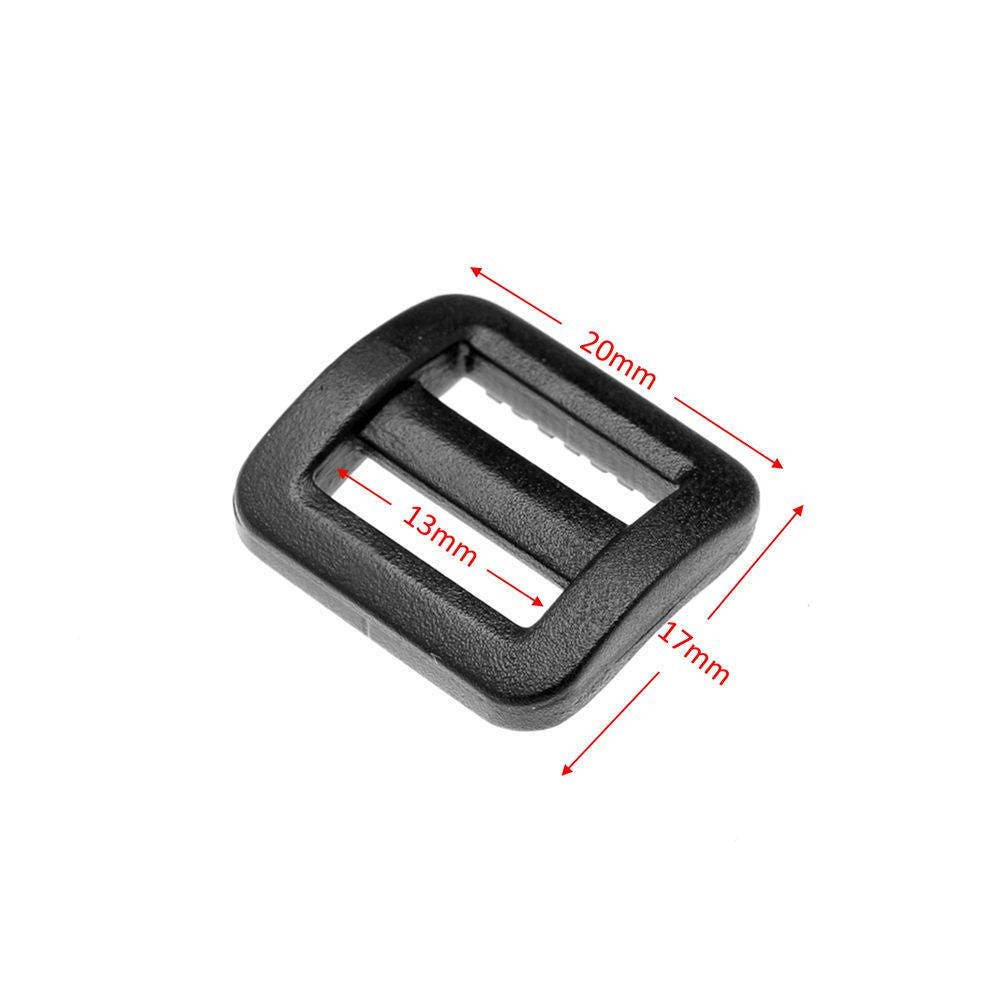 Pack of 10 20mm Plastic TriGlide Backpack Strap Adjuster Etsy