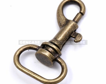 16mm Swivel Clips Trigger Snap Metal Hook Lobster Clasps Landyard Keychain Hardware Classic (Various Color)