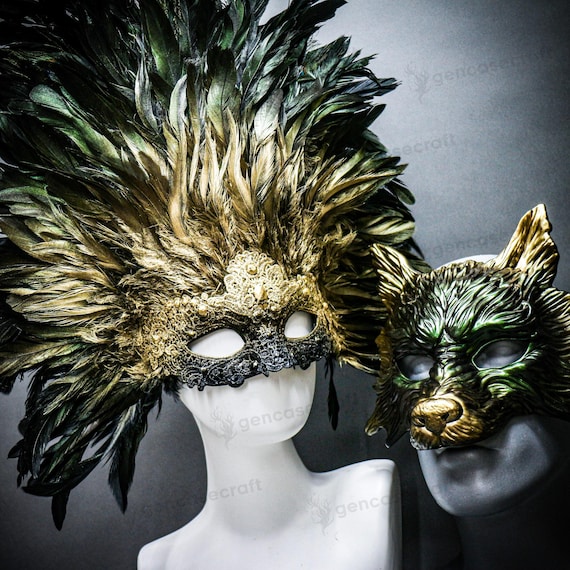 Venetiaans Doge Masker Zwart Met Glitter ==> Feestwinkel XL