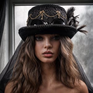 Womens Feather Headdress Blackdeluxe Costume Accessories Female Halloween Womens Feather Headdress Blackdeluxe Costume Accessories Female Halloween