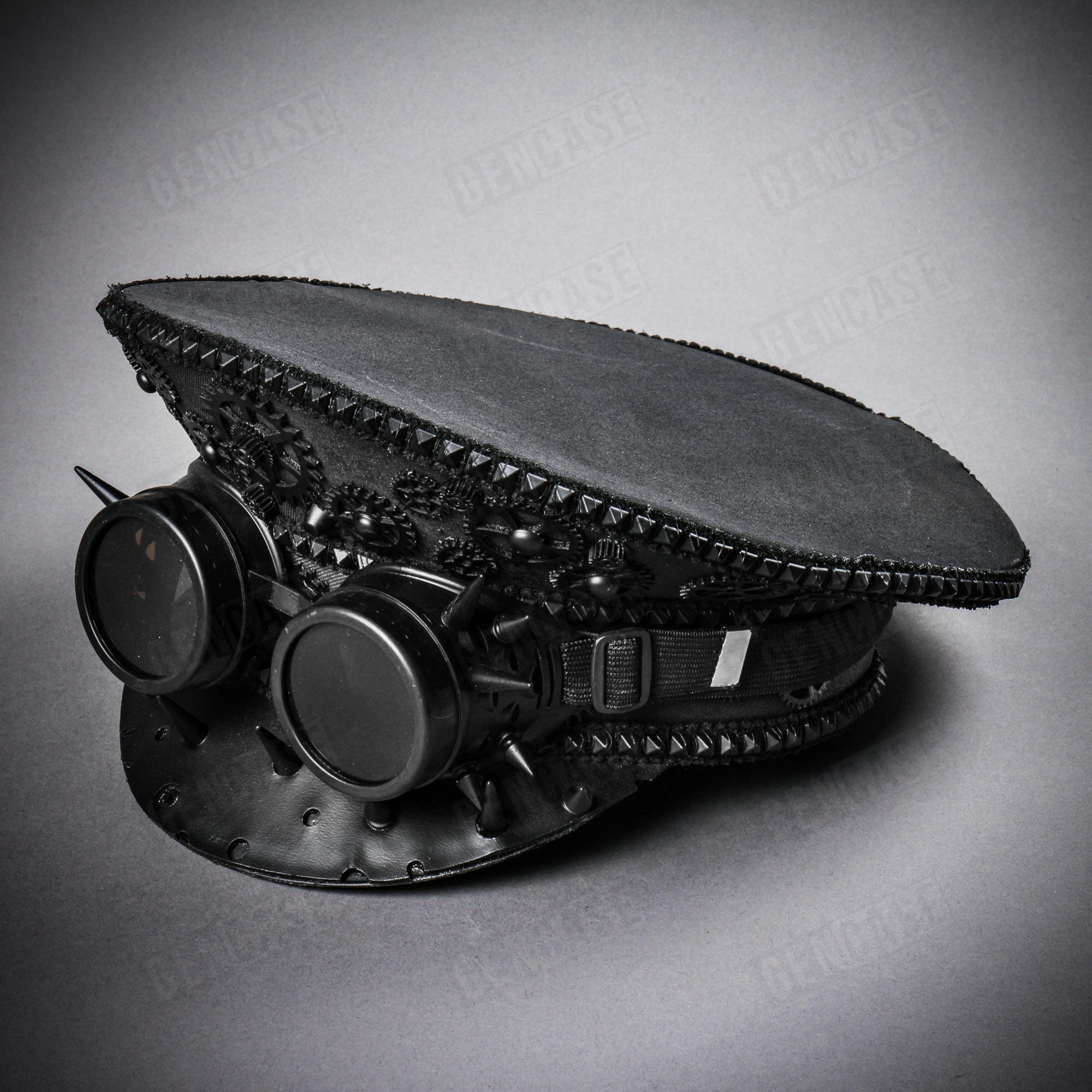 Purple and Black Spiked Hat with Goggles Spike Lee: I main image 3