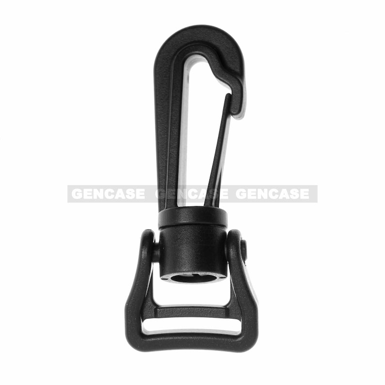 68mm Plastic Snap Clip Rotating Hook For Paracord Landyard DIY Projects Keychain 10 Count