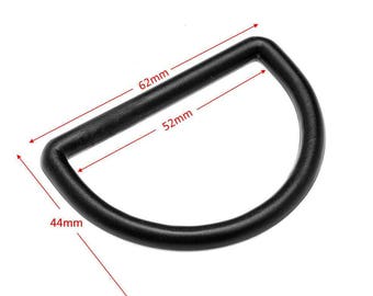 62mm D-shaped Plastic Backpack Belt Strap Adjuster DIY Ring Loop Webbing  25pcs -  Sweden
