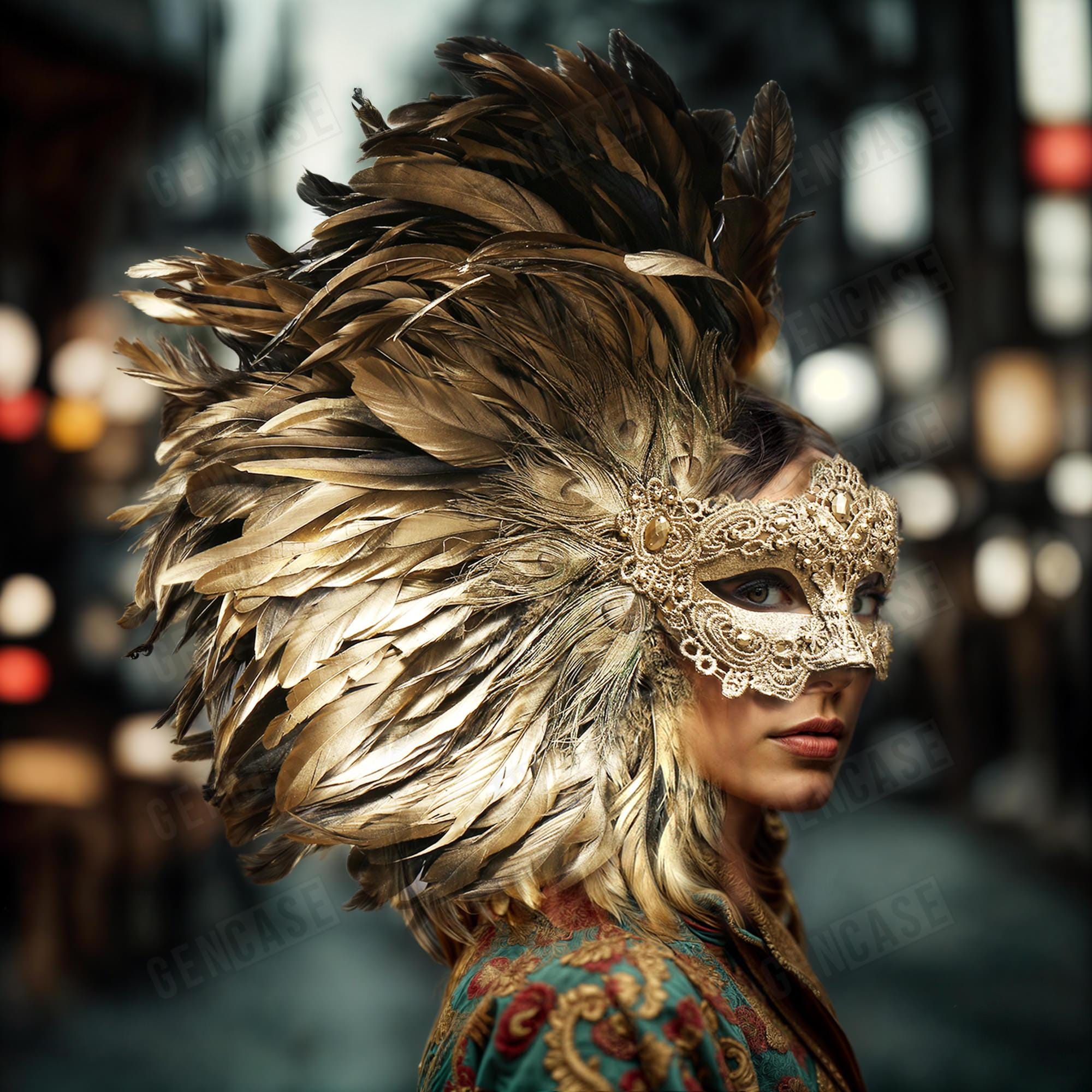 5 Maschere Di Carnevale In Pizzo Nero - Maschere Sexy Donna Per Feste, Travestimenti E Halloween - Foto 7