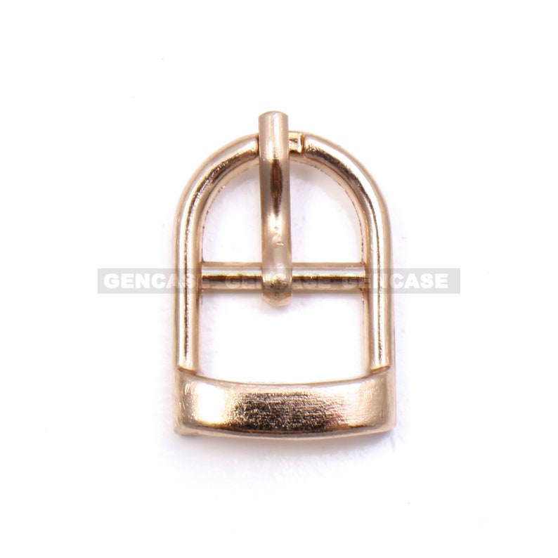 1 PCS Light Gold 11mm Metal U-Shaped Buckle