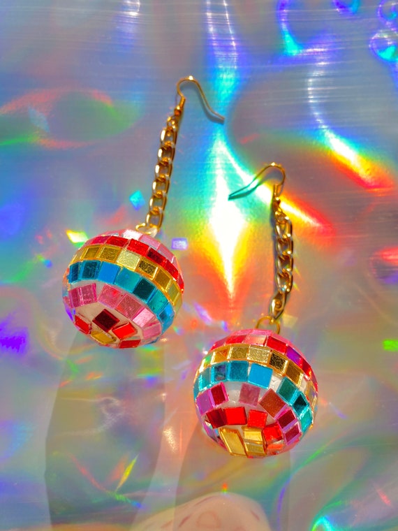 the DISCOTHEQUE earrings