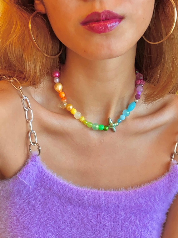 the HYPERCOLOR PRINCESS necklace