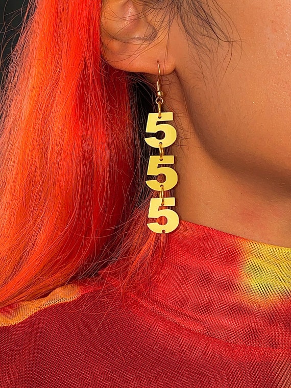 the ANGEL NUMBERS earrings