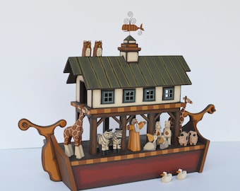 Wooden Noah's Ark, Mo and Kelly Dallas